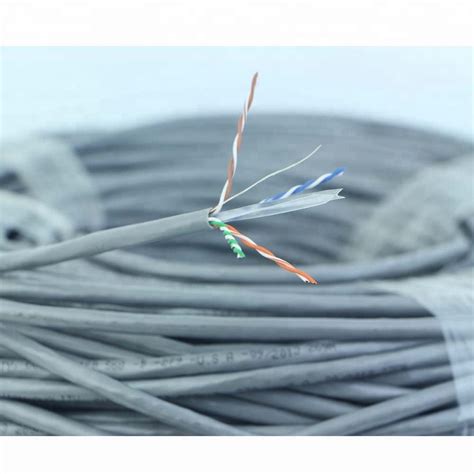 100 Meters Roll Ethernet Network Fire Resistant Utp Outdoor Cat6 Cable ...