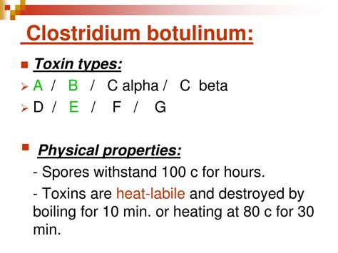 Ppt Botulism Powerpoint Presentation Free Download Id976650