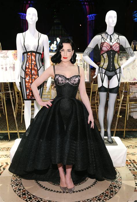 Here Is Dita Von Teese Modeling The Sexiest Outfits From Her New Lingerie Line Maxim