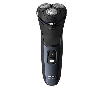 Shaver series 3000 Wet or Dry electric shaver, Series 3000 S3134/51 ...