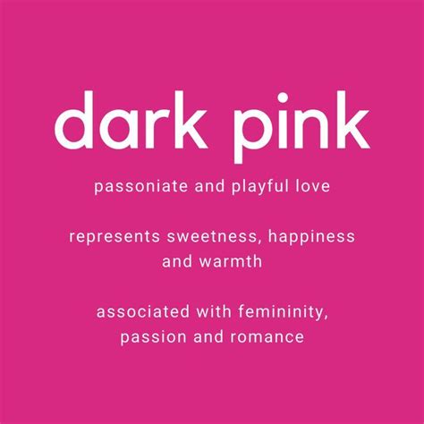 Meaning Of The Color Pink Symbolism Common Uses More Artofit