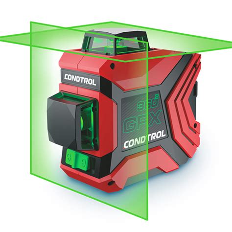 Купить лазерный нивелир condtrol gfx360-2 | condtrol.ru