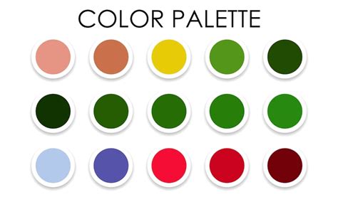 Premium Vector | Bright color palette for design. vector illustration