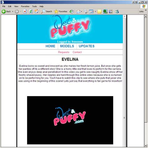 FreeOnes Gives Porn Site Wet And Puffy Mobile An Overall Review Rating Of 7 2