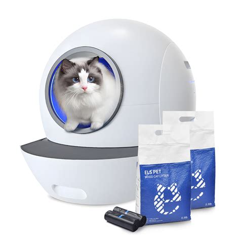 Els Pet Spaceship Self Cleaning Litter Box Clean Bundle – elspet
