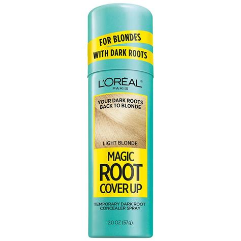 L Oreal Paris Magic Root Cover Up Temporary Dark Root Concealer Spray Light Blonde Walgreens