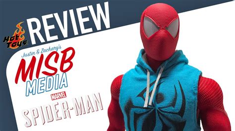 Hot Toys Scarlet Spider Suit Spider Man PS Showcase Review Figround