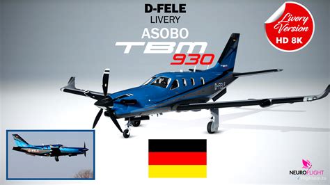 Liveries Daher Tbm 930 Add Ons For Microsoft Flight Simulator