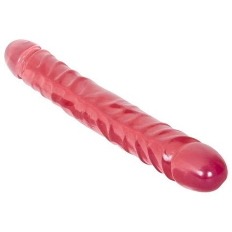 Crystal Jellies Jr Double Dong Pink Sex Toys At Adult Empire