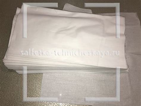 Салфетка техничечкая характеристики, ГОСТ, х/б