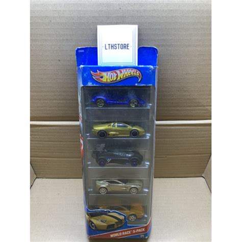 Jual Hot Wheels World Race Pack Giftpack Hw City Lamborghini Countach Kota Tangerang