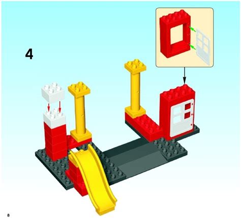 View LEGO® instruction 6168 Fire Station - LEGO instructions and ...
