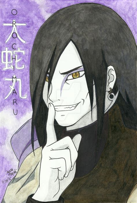 Naruto Orochimaru By Electrochiara On Deviantart