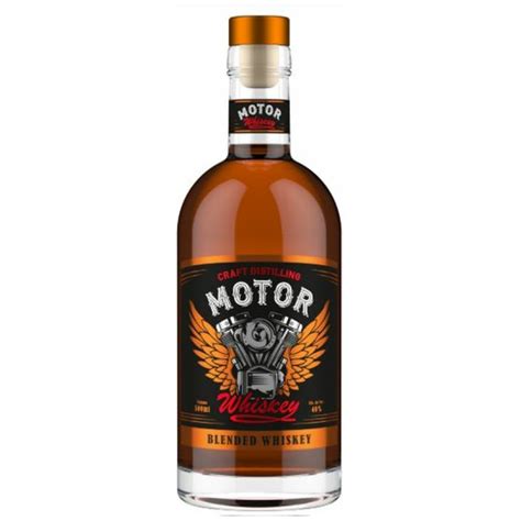 MOTOR Blended Whiskey - Sklep Impuls Piwo Czeskie i Kraftowe