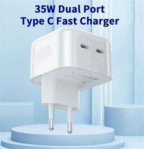 Original 1: 1 35W USB C+C Power Adapter Fast Charger Pd Adapter for ...