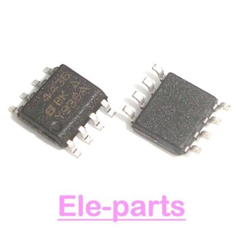 10 PCS SI4435 SOP-8 4435 SMD-8 P-Channel 30-V (D-S) MOSFET Transistors ...