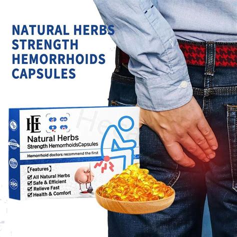 Pcs Box Chinese Herbal Medical Hemorrhoid Capsules Relieve Hemorrhoid Pain Anal Swelling Anal