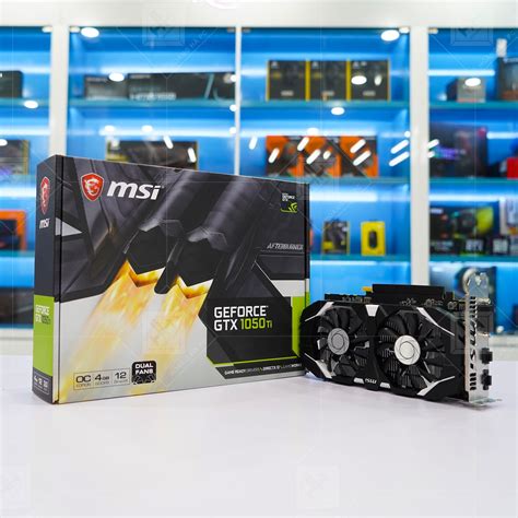 VGA MSI GTX 1050 Ti 4GT OCV1 (NVIDIA Geforce/ 4Gb/ DDR5/ 128Bit)