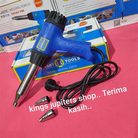 Jual CMART HOT GUN 700 WATT LAS PVC PLASTIK PISTOL PEMANAS HEAT GUN HIT SELLERY NAGAWA JLD
