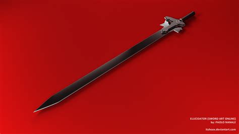 Elucidator 3D (Sword Art Online) by itshoax on DeviantArt