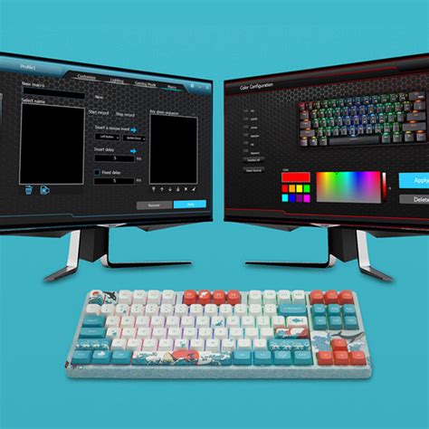 Xvx M Keys Dual Mode Mechanical Gaming Keyboard Hot Swappable Gateron Red Switch Pbt