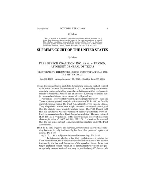 Supreme Court Upholds Texas Porn Age Verification Law The HeartlanderThe Heartlander