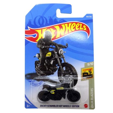 Hot Wheels HOT WHEELS ホットウィール ミニカー バイク モーターサイクル DUCATI SCRAMBLER EDITION BAJA BLAZERS monkeys