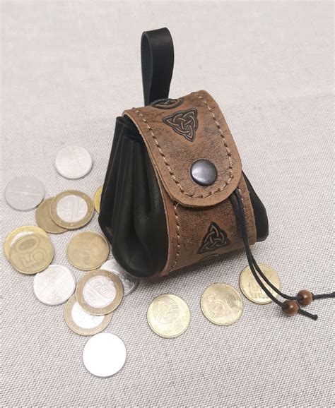 Мешочек для мелочи "Шоколад". Натуральная кожа – заказать на Ярмарке ...