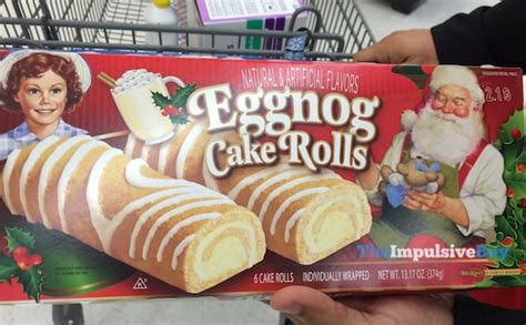 Spotted On Shelves Little Debbie Eggnog Cake Rolls The Impulsive Buy