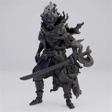 Hot Goblin 狂戦士侍 ミニチュア ホットゴブリン カタナ 鎧 武者