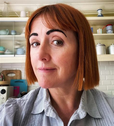 Mid eyebrow self-tint & neighbour knocked on door. No one expected this