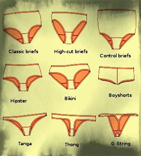 Виды женских трусов название и с описанием на девушках - 88 фото