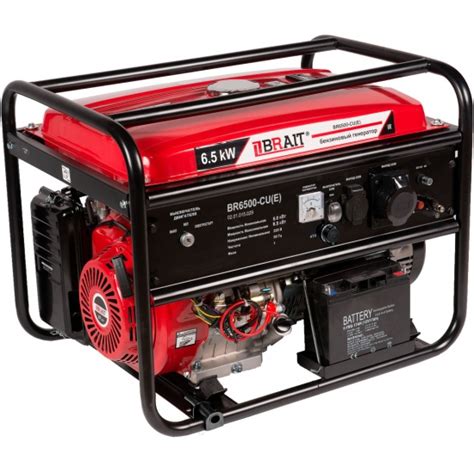 Генератор бензиновый BRAIT BR6500-CU(E) — купить в интернет-магазине ...
