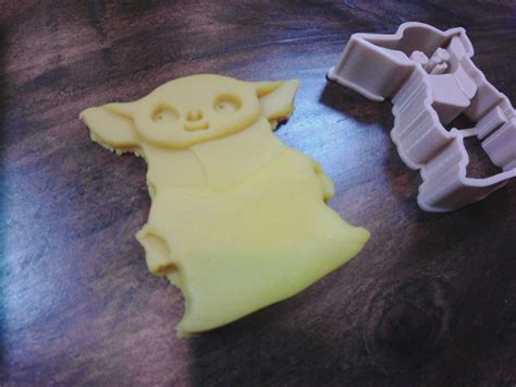 Baby Yoda Mandalorian Star Wars Cookie Cutter Grogu The Etsy