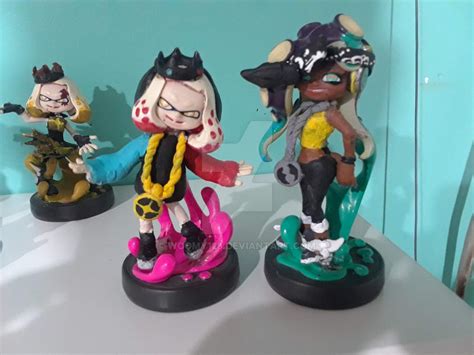 Kyoto Mix Splatoon Custom Amiibo By Woomy128 On Deviantart