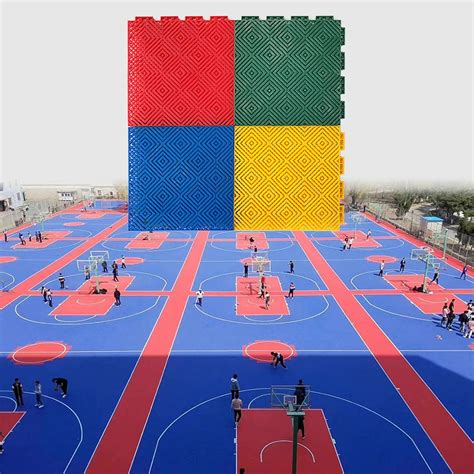 Amazon Outdoor Modular Interlocking Floor Tiles Basketball Court