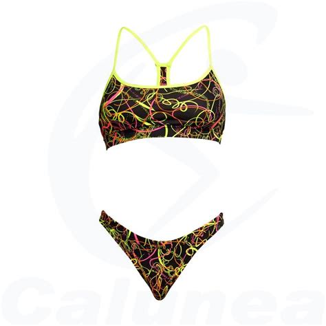 Maillot de bain pièces Bikini WHIP LASH CROP TOP FUNKITA