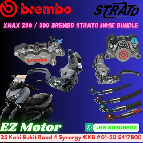 Xmax Brembo Strato Bundle Motorcycles Motorcycle