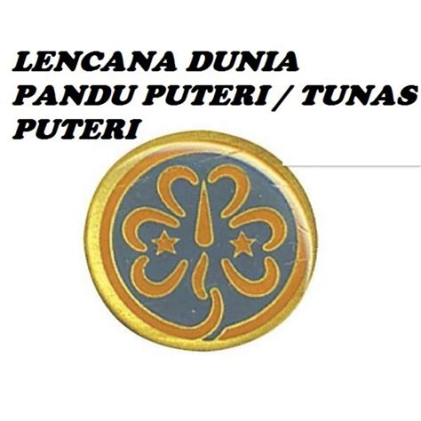 Pandu Puteri Lencana Dunia Badges Dunia Pandu Puteri Shopee Malaysia