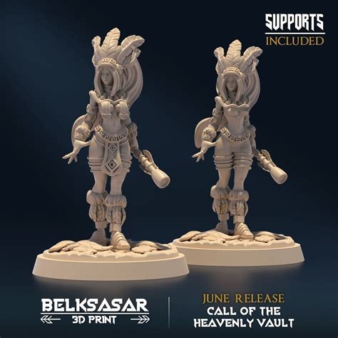 Starkeeper Stalker Nude And Normal Set X4 3D Model 3D Printable CGTrader