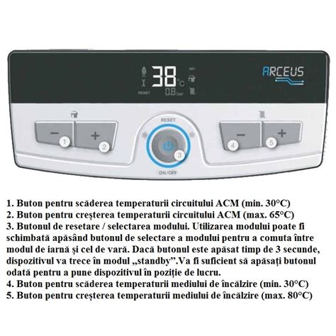 Cazan electric electric ECA Arceus MT - 15kw - Centrale.md