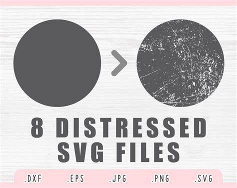 Distressed SVG Bundle, Distressed SVG Pack, Distressed Texture SVG ...