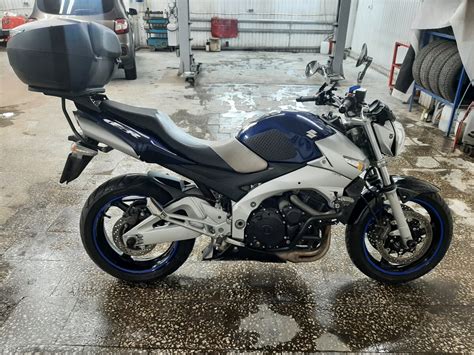 Купить б у Suzuki GSR инжектор передач в Подольске синий naked