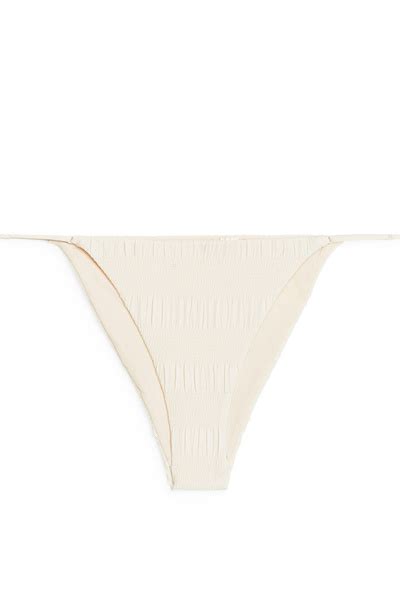 Smocked Bikini Bottom White Women ARKET GB