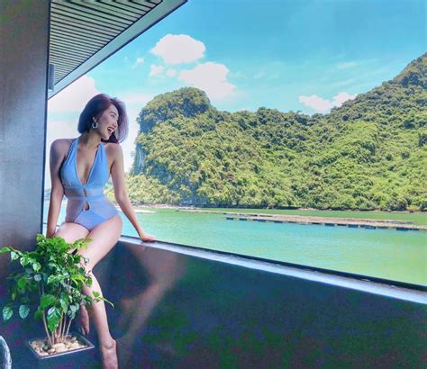 Thúy Ngân Gạo nếp gạo tẻ mặc bikini đẹp hút mắt fan khen hết lời Phong cách sao Việt Giải Trí