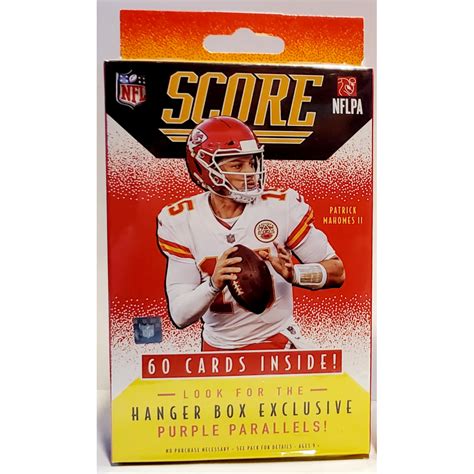 Panini Score Football Hanger Box With Cards Pristine Auction