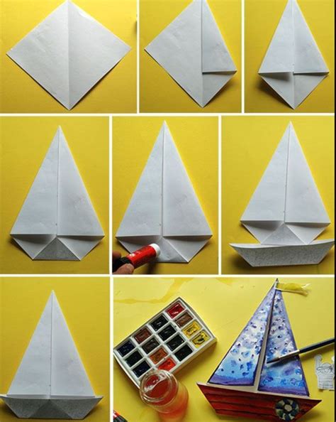 Comment faire un bateau en papier - une activité ludique et créative ...