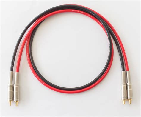 Canare GS-6 cable with Canare F-09 RCA plugs, Audiophile Interconnect ...