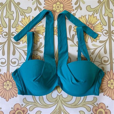 Coco Reef Bra Sized DD Teal Bikini Top Aqua Depop