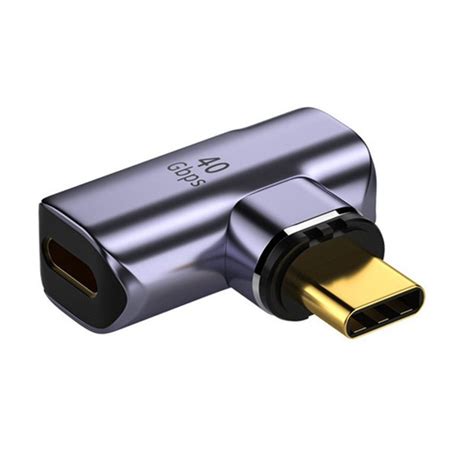Магнитный адаптер Usb C мощностью 100 Вт для быстрой зарядки Type C ...